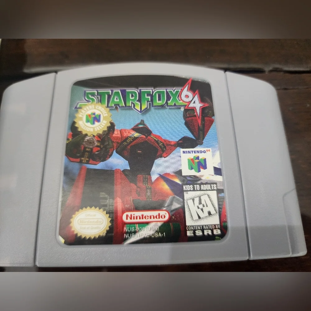 Star Fox 64 Video Game In Box Preowned - Nintendo 64 - Without Rumble Pack